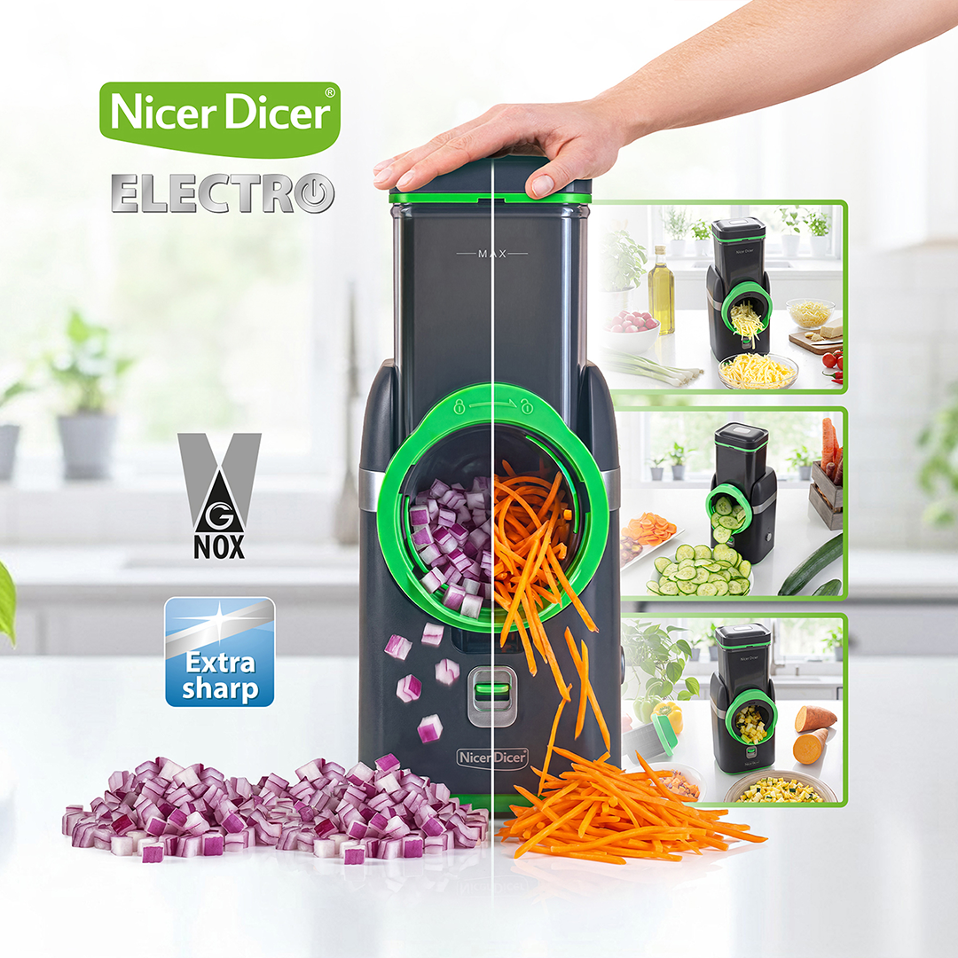 Elektrisk grönsakshackare - Nicer Dicer Electro
