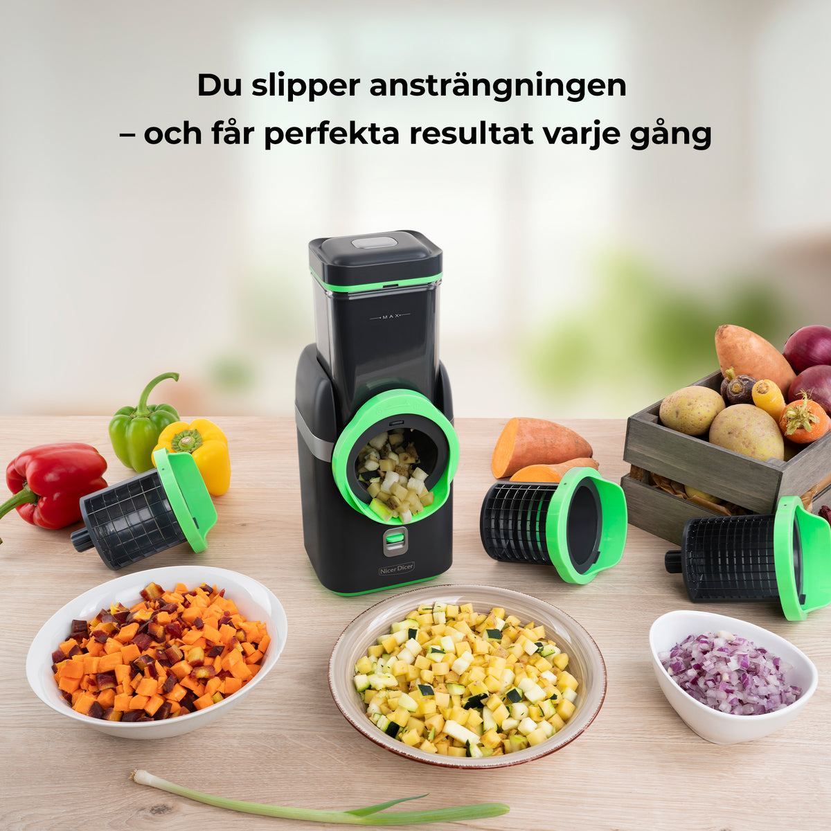 Elektrisk grönsakshackare - Nicer Dicer Electro